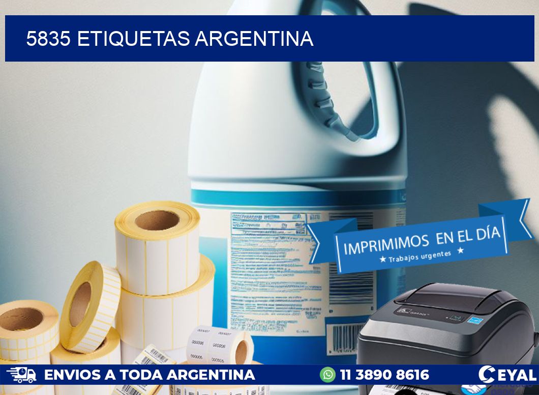 5835 ETIQUETAS ARGENTINA