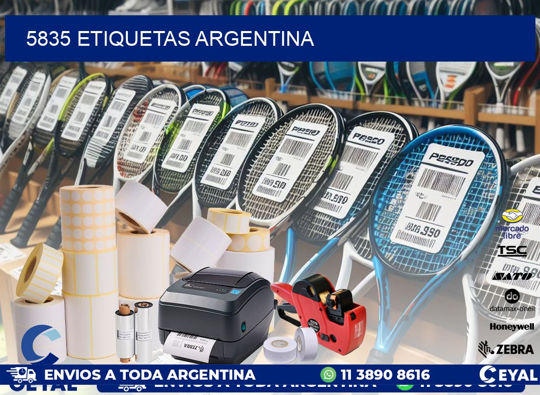 5835 ETIQUETAS ARGENTINA