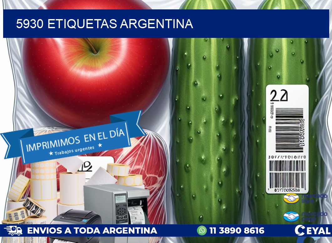 5930 ETIQUETAS ARGENTINA