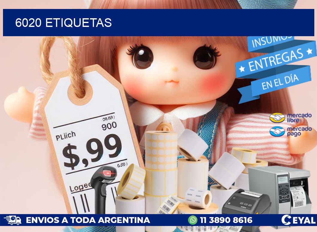 6020 ETIQUETAS