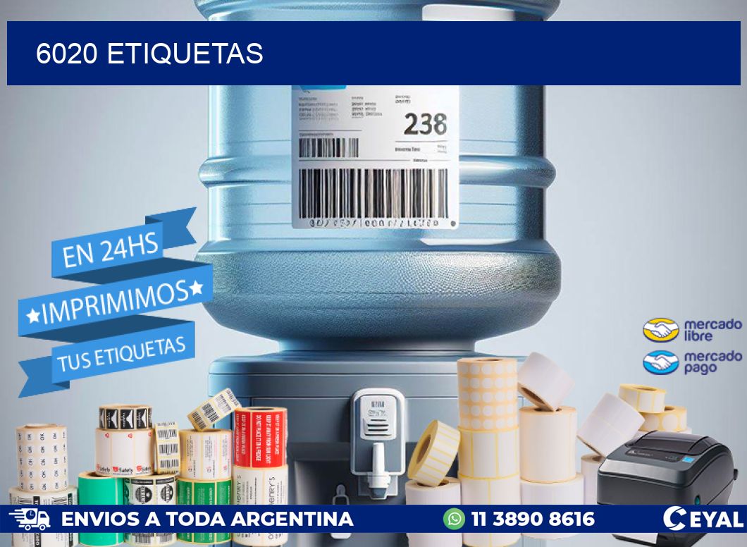 6020 ETIQUETAS
