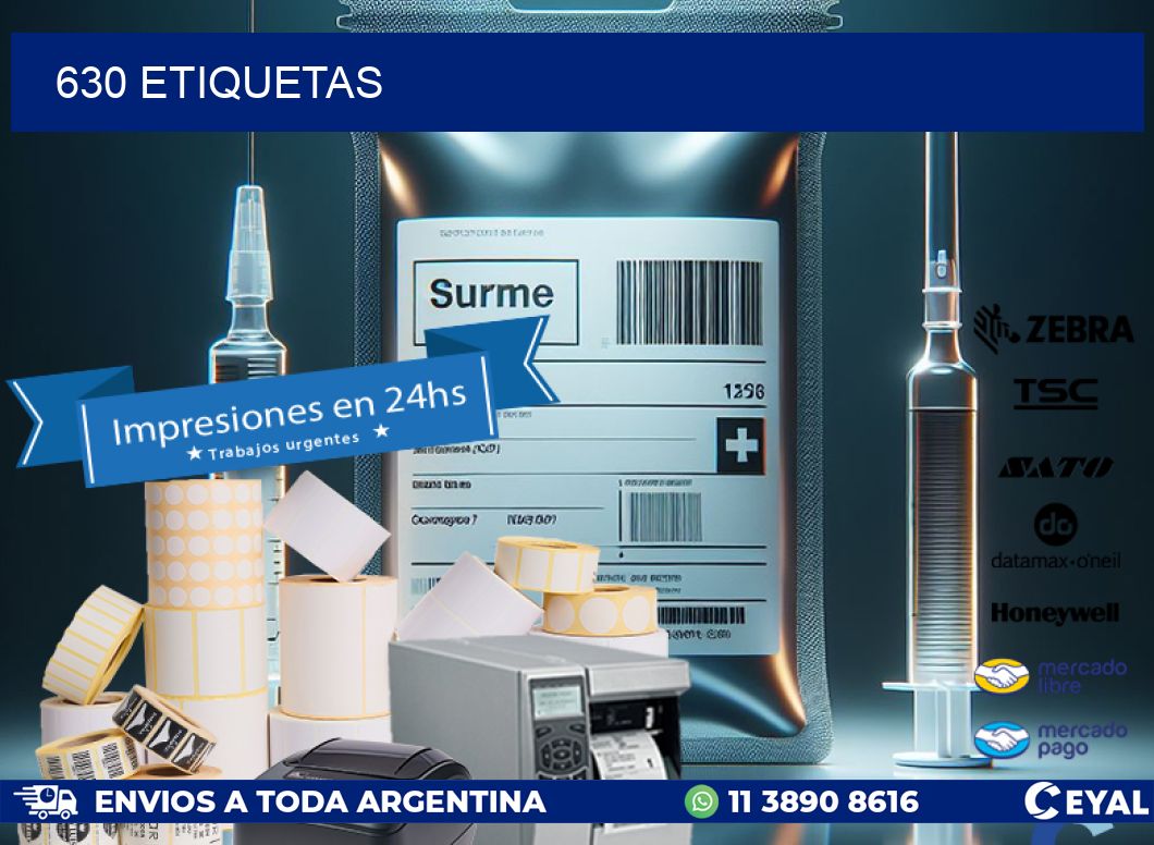 630 ETIQUETAS