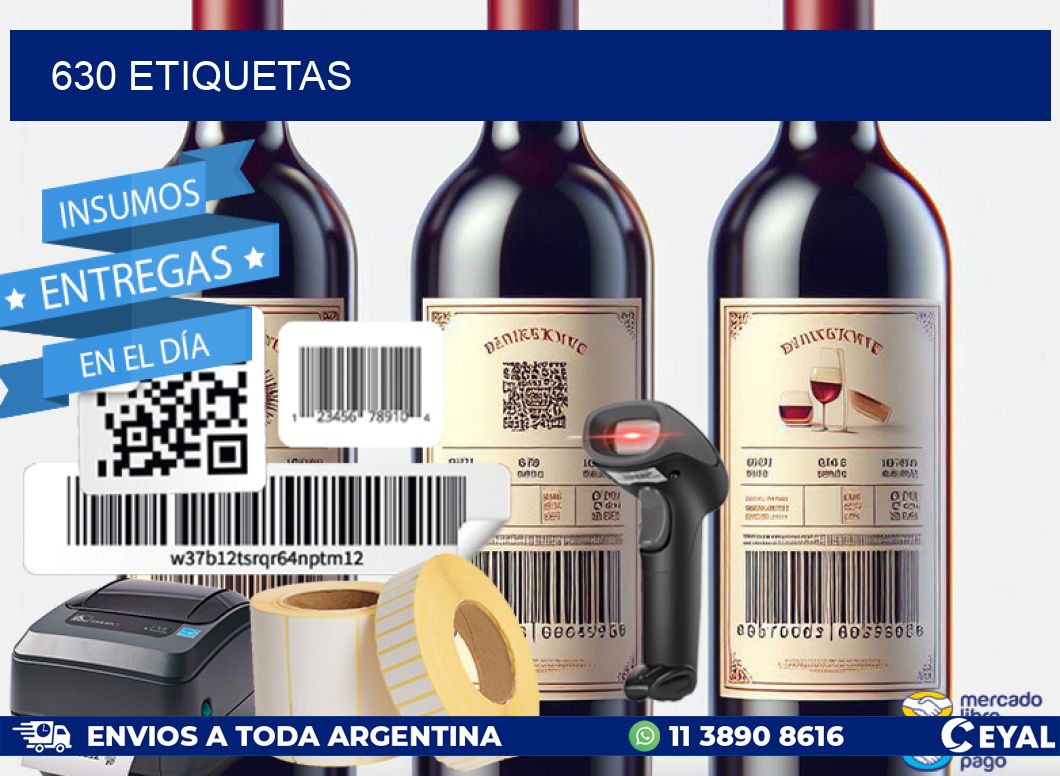 630 ETIQUETAS