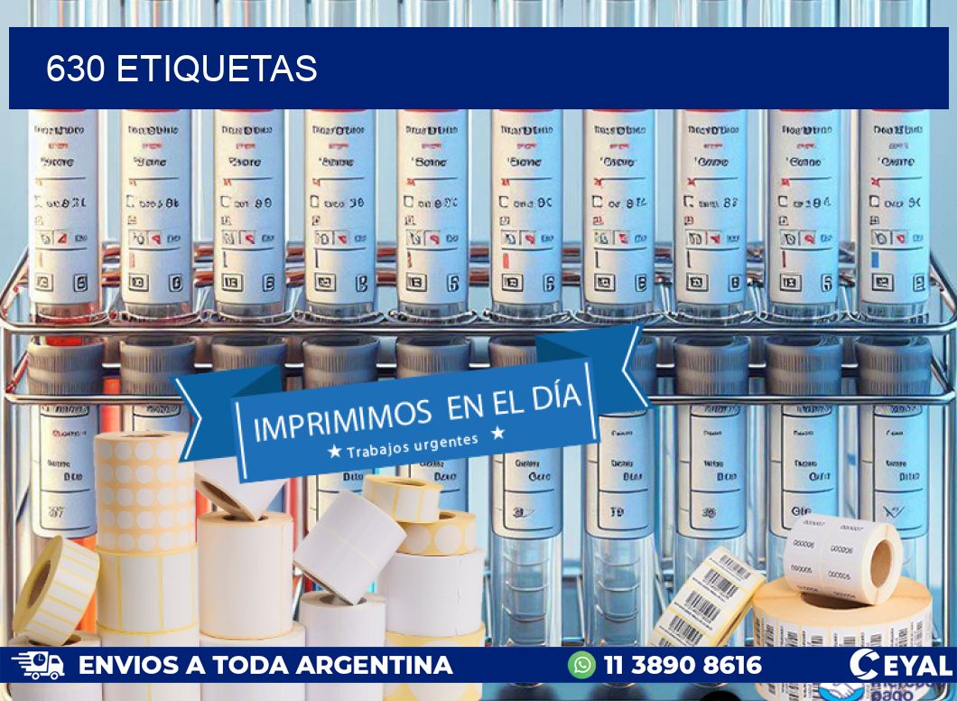 630 ETIQUETAS