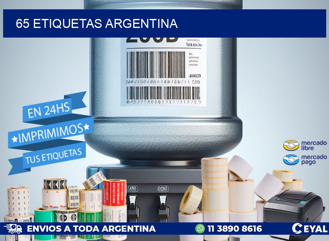 65 ETIQUETAS ARGENTINA