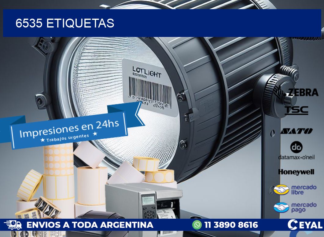 6535 ETIQUETAS