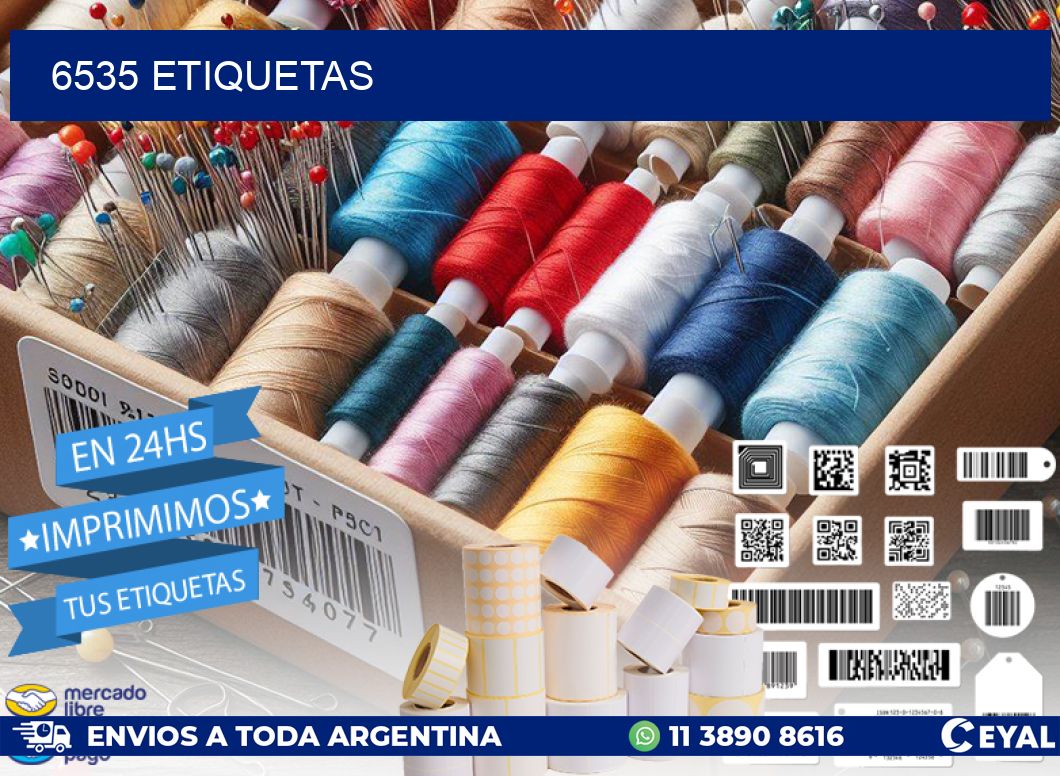 6535 ETIQUETAS