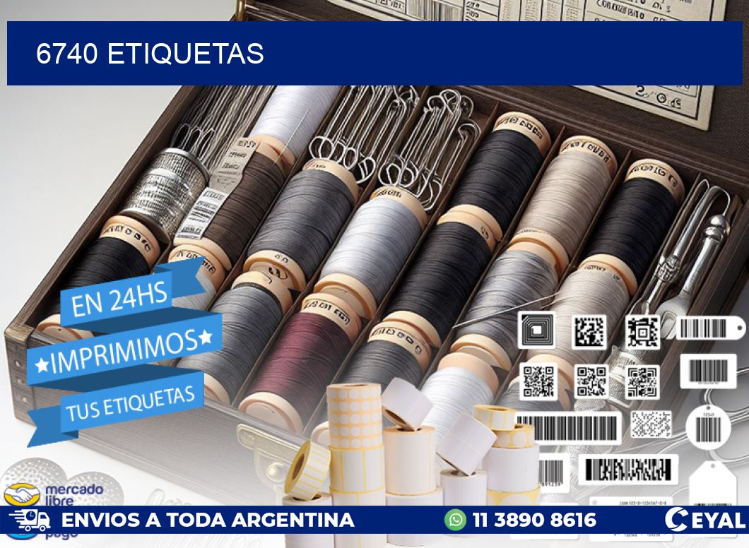 6740 ETIQUETAS