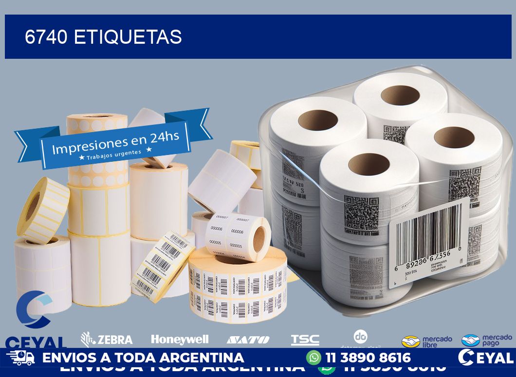 6740 ETIQUETAS
