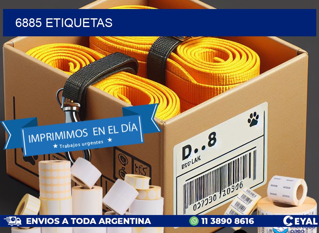 6885 ETIQUETAS