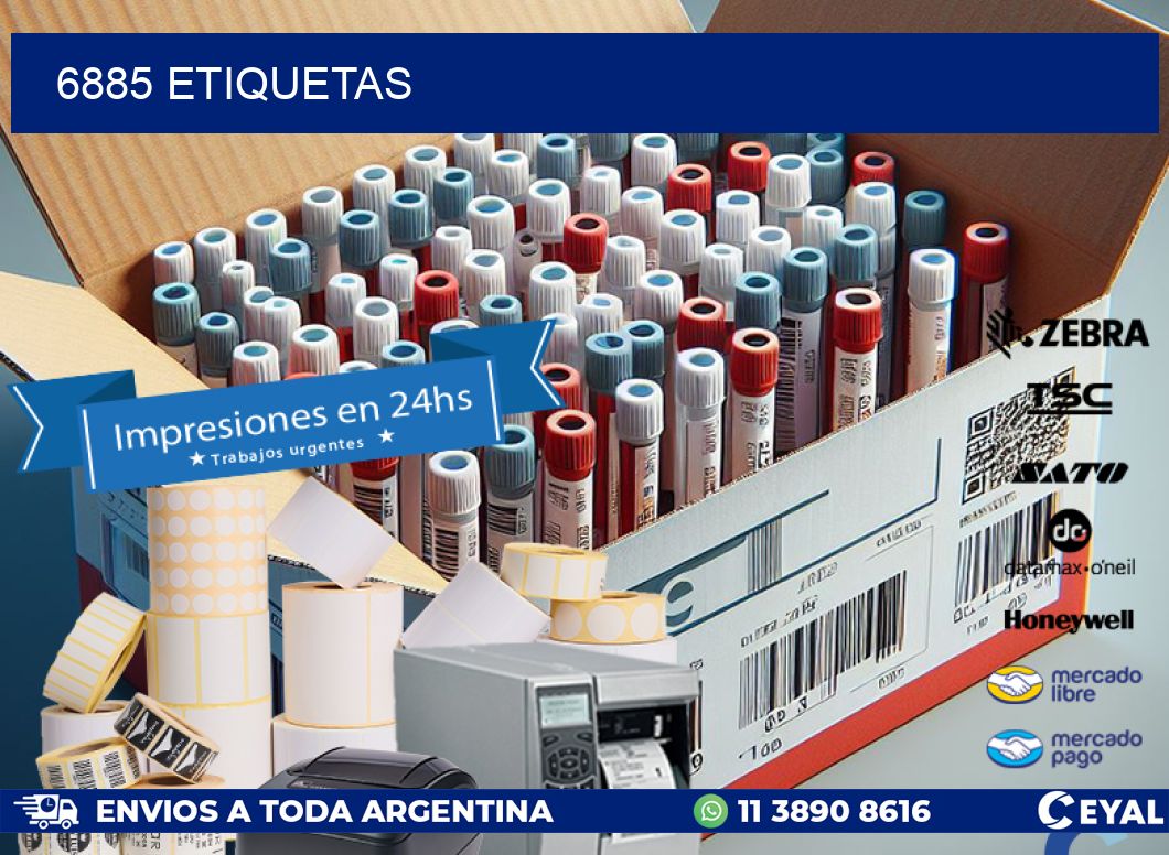 6885 ETIQUETAS