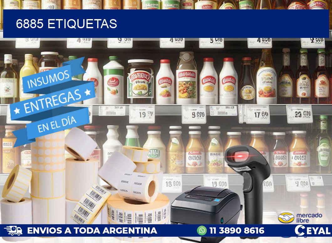 6885 ETIQUETAS