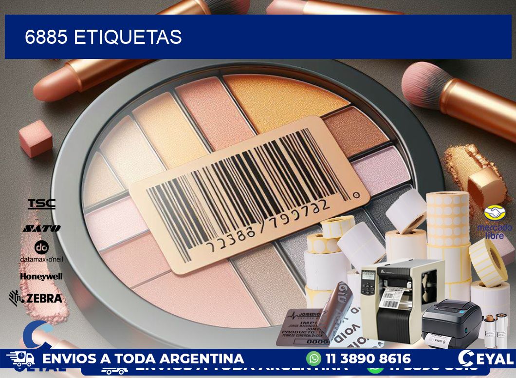 6885 ETIQUETAS