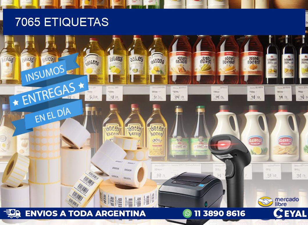 7065 ETIQUETAS