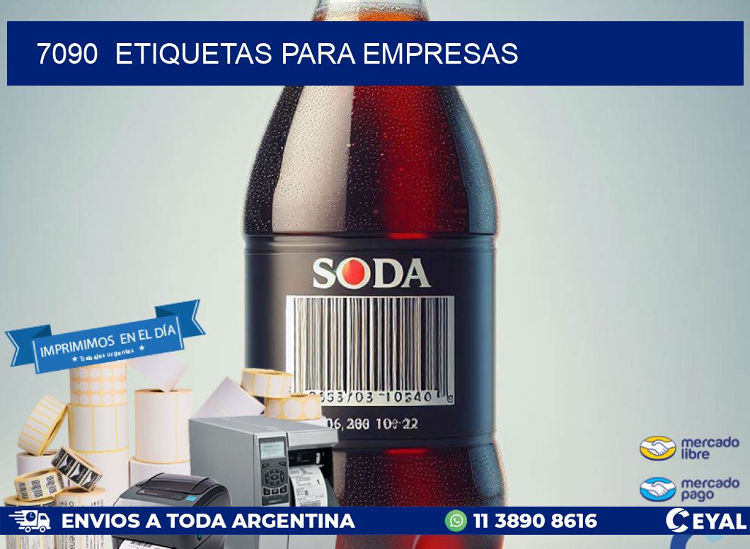 7090 ETIQUETAS PARA EMPRESAS
