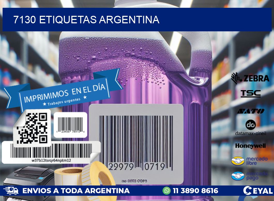 7130 ETIQUETAS ARGENTINA