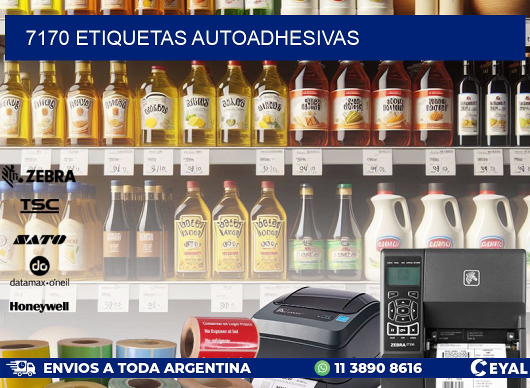 7170 ETIQUETAS AUTOADHESIVAS