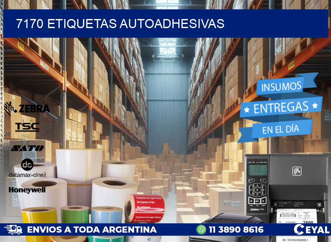 7170 ETIQUETAS AUTOADHESIVAS