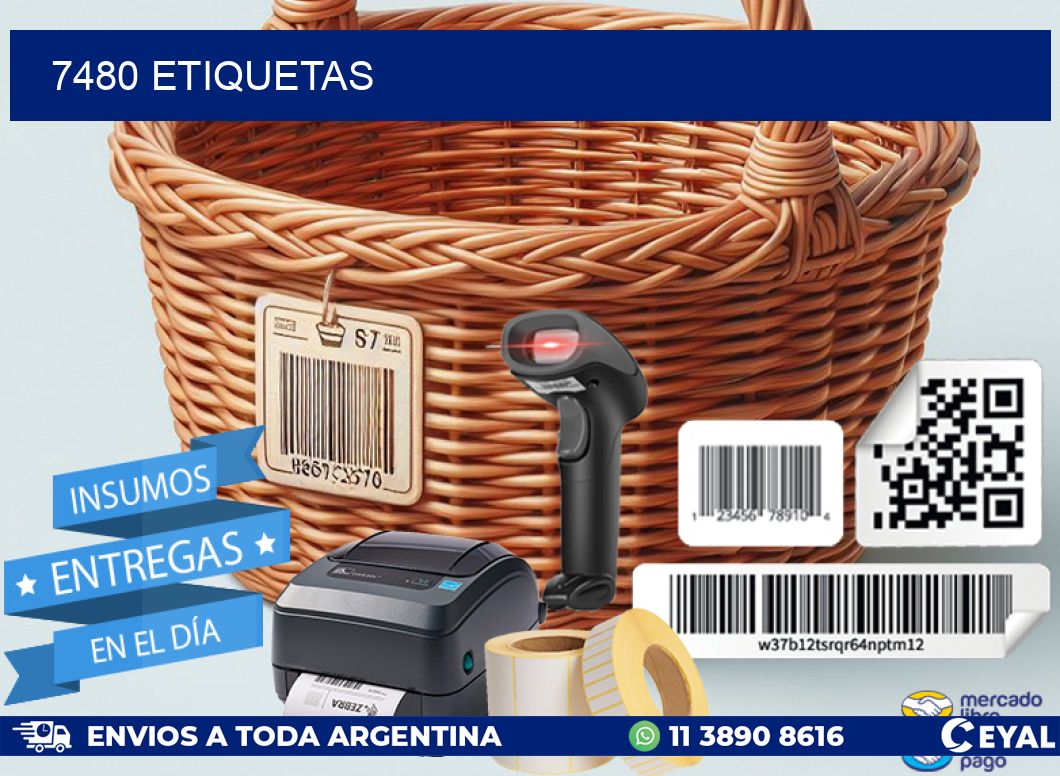 7480 ETIQUETAS