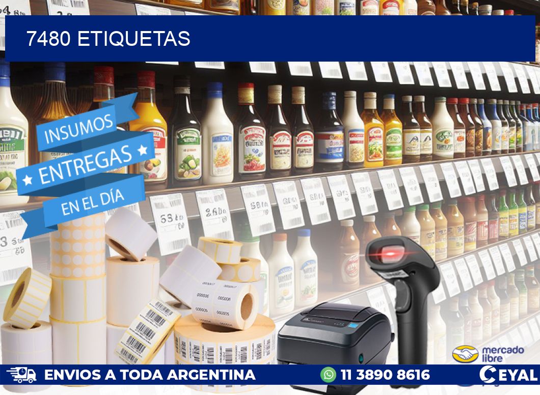 7480 ETIQUETAS