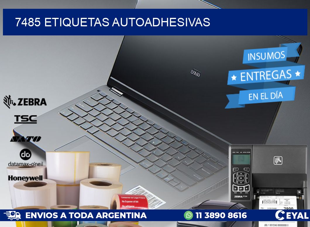 7485 ETIQUETAS AUTOADHESIVAS