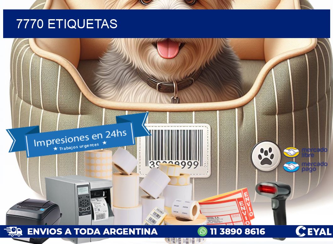 7770 ETIQUETAS