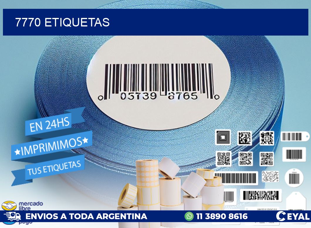 7770 ETIQUETAS
