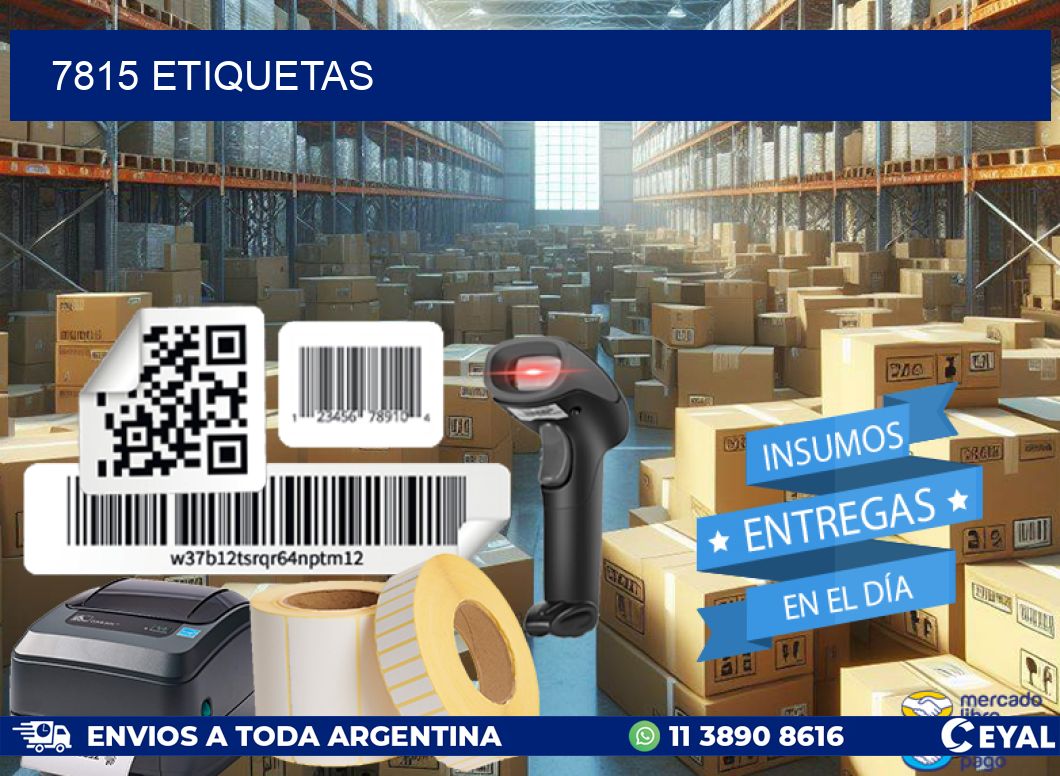 7815 ETIQUETAS