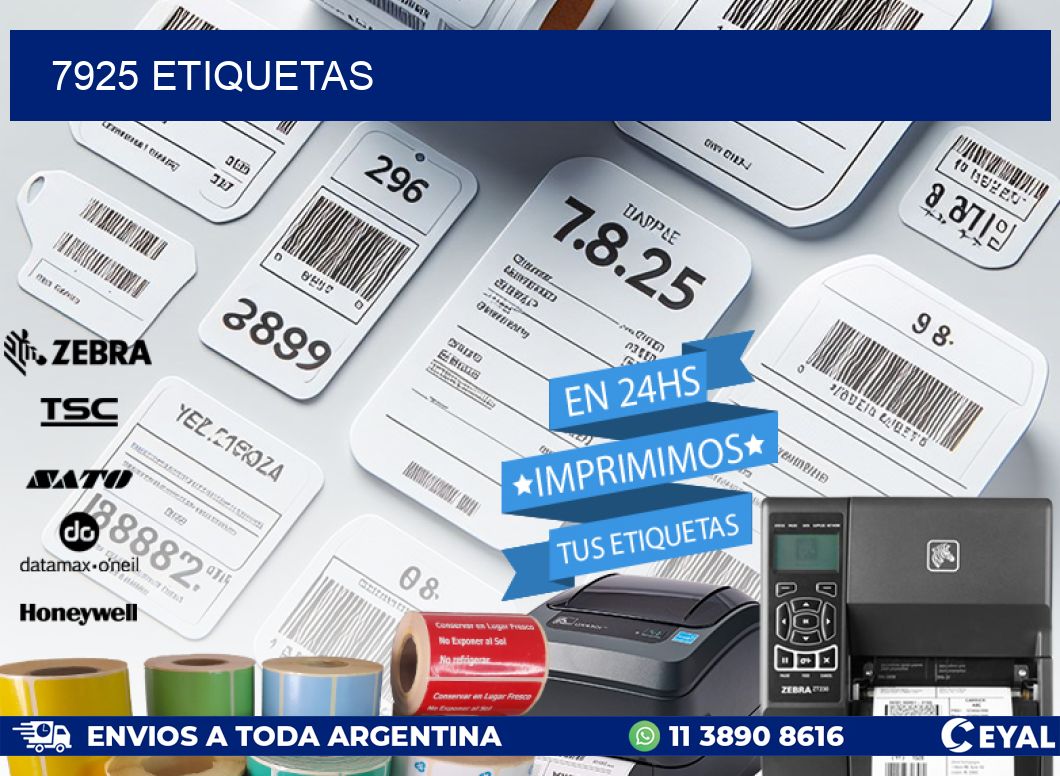 7925 ETIQUETAS
