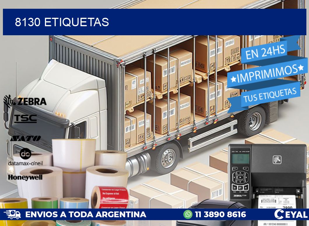 8130 ETIQUETAS