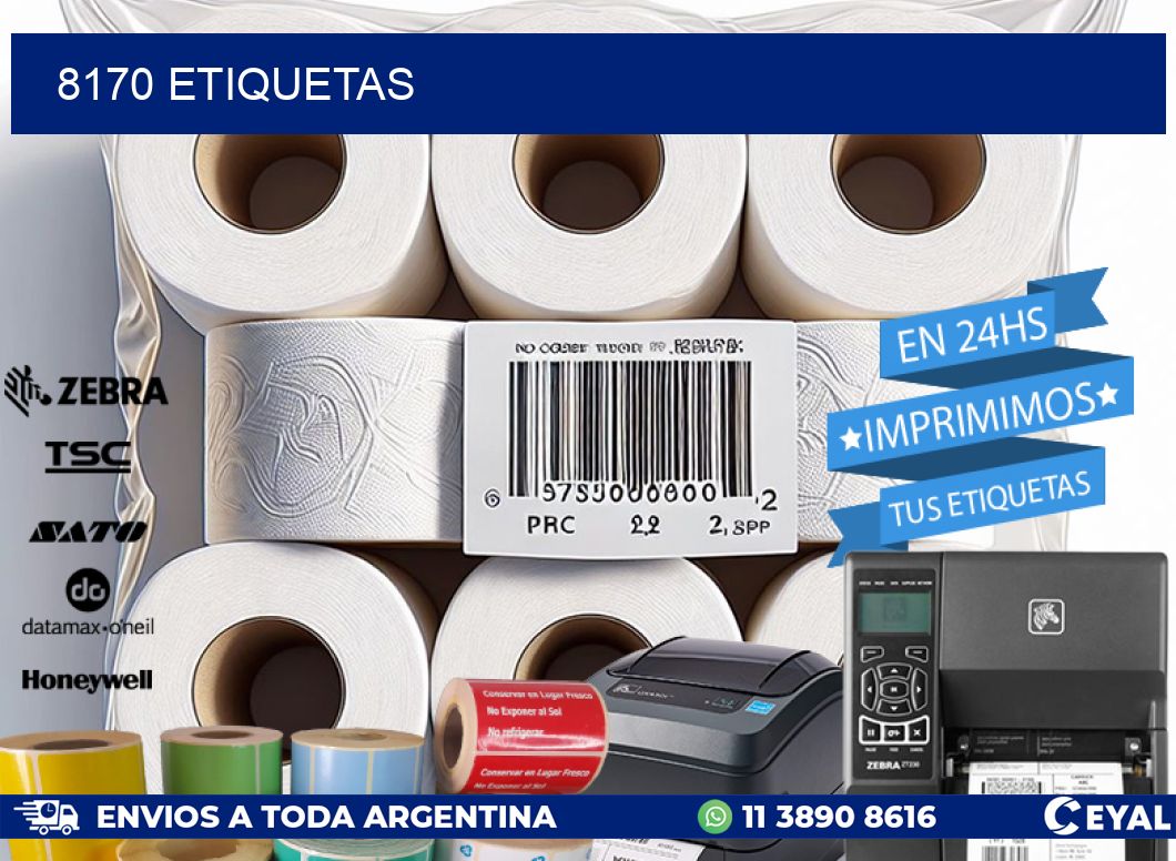 8170 ETIQUETAS