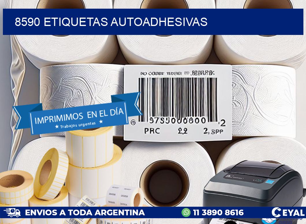 8590 ETIQUETAS AUTOADHESIVAS