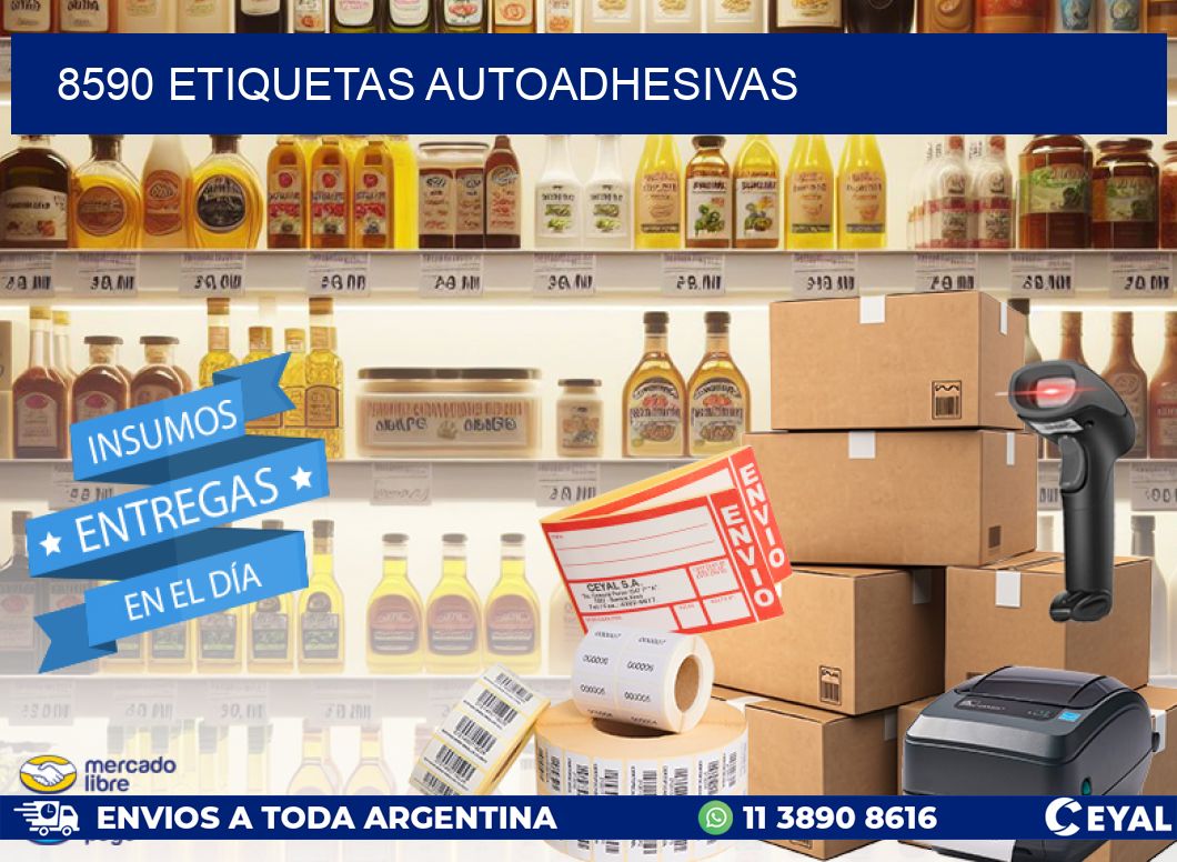 8590 ETIQUETAS AUTOADHESIVAS