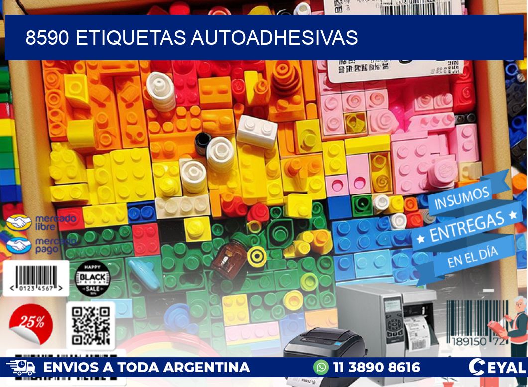 8590 ETIQUETAS AUTOADHESIVAS