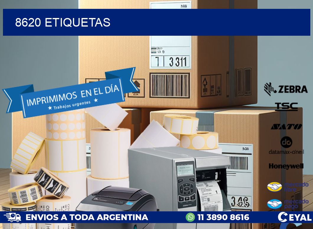 8620 ETIQUETAS
