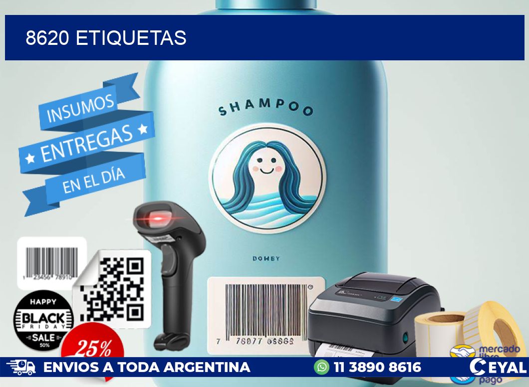 8620 ETIQUETAS