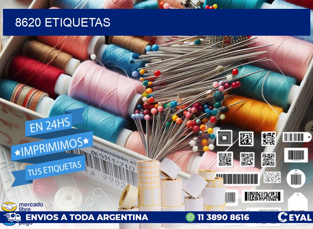 8620 ETIQUETAS
