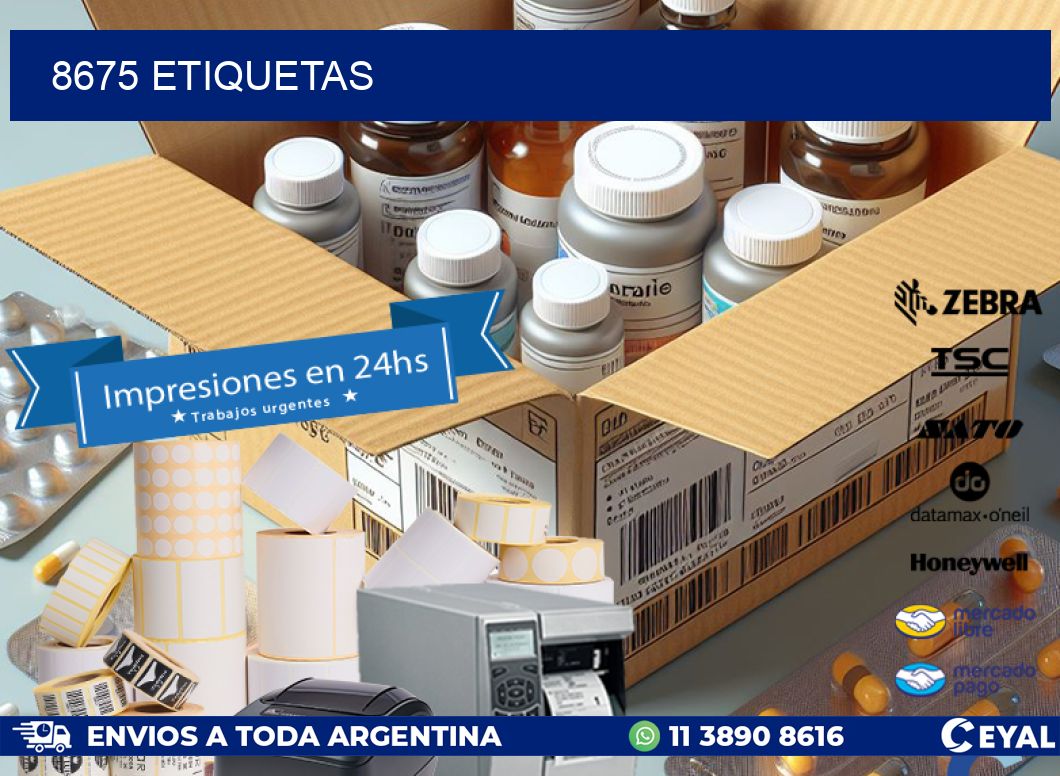 8675 ETIQUETAS