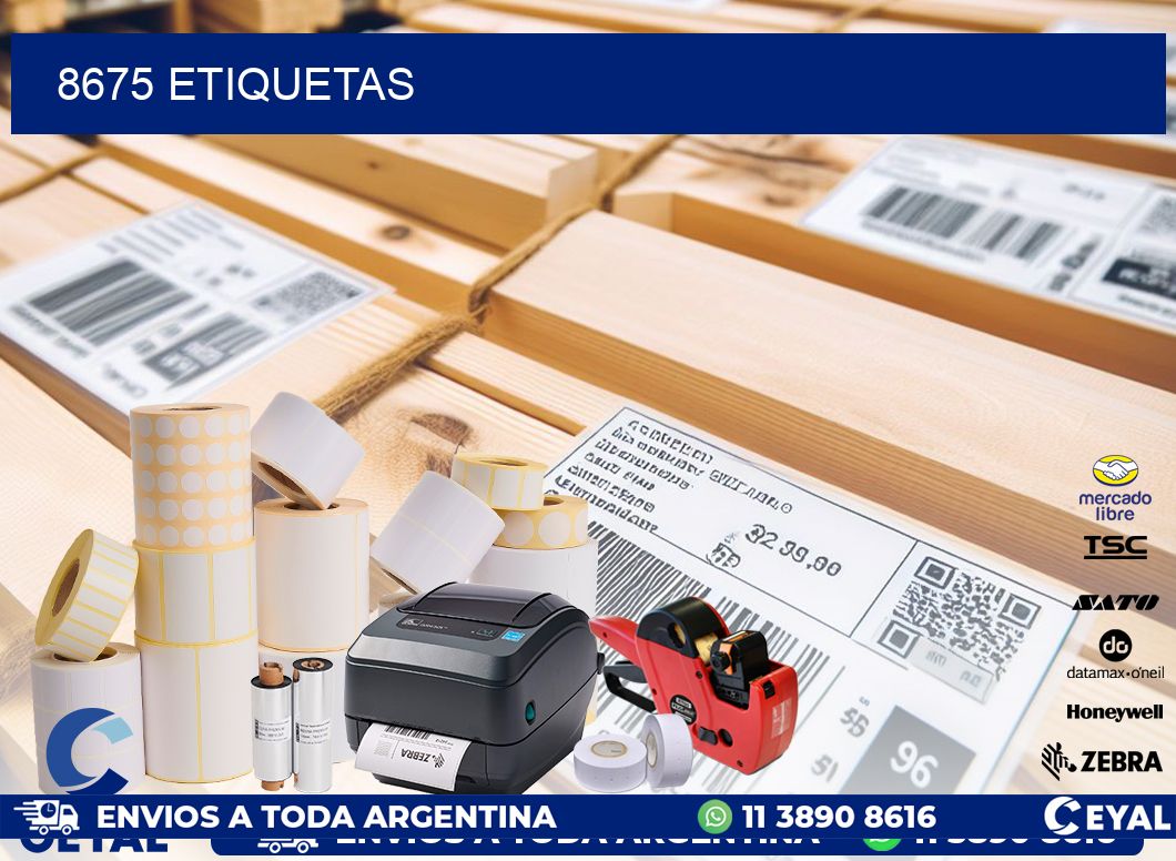 8675 ETIQUETAS