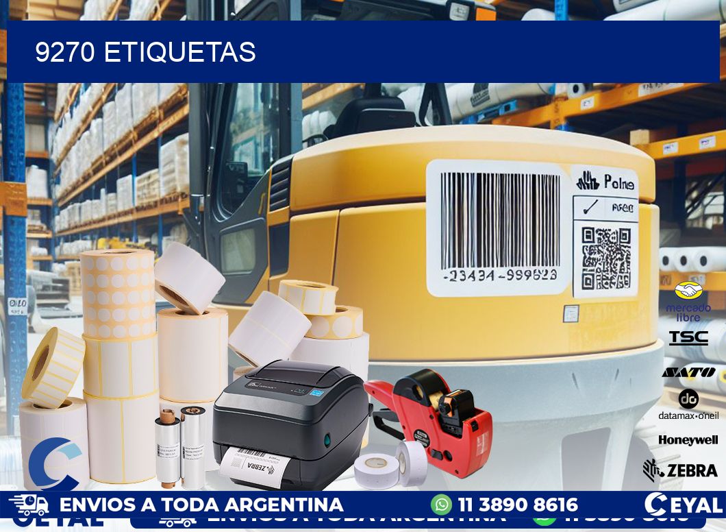 9270 ETIQUETAS