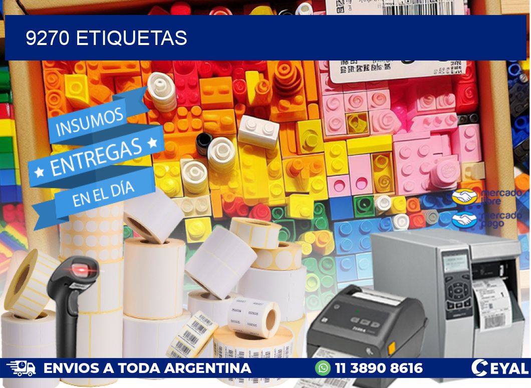 9270 ETIQUETAS