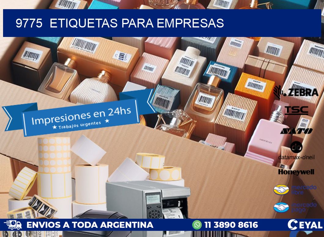 9775  ETIQUETAS PARA EMPRESAS