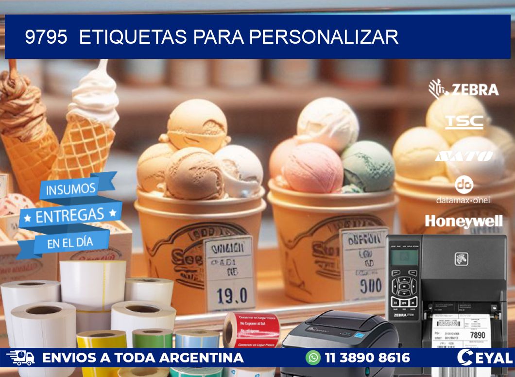 9795  ETIQUETAS PARA PERSONALIZAR