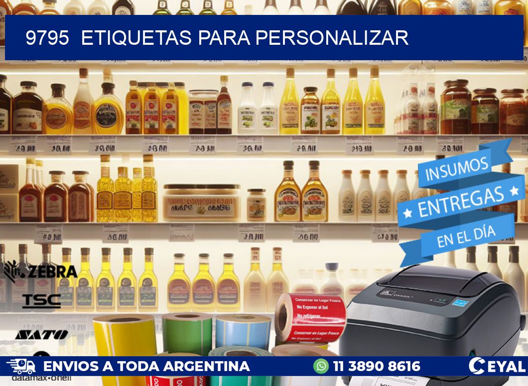 9795  ETIQUETAS PARA PERSONALIZAR