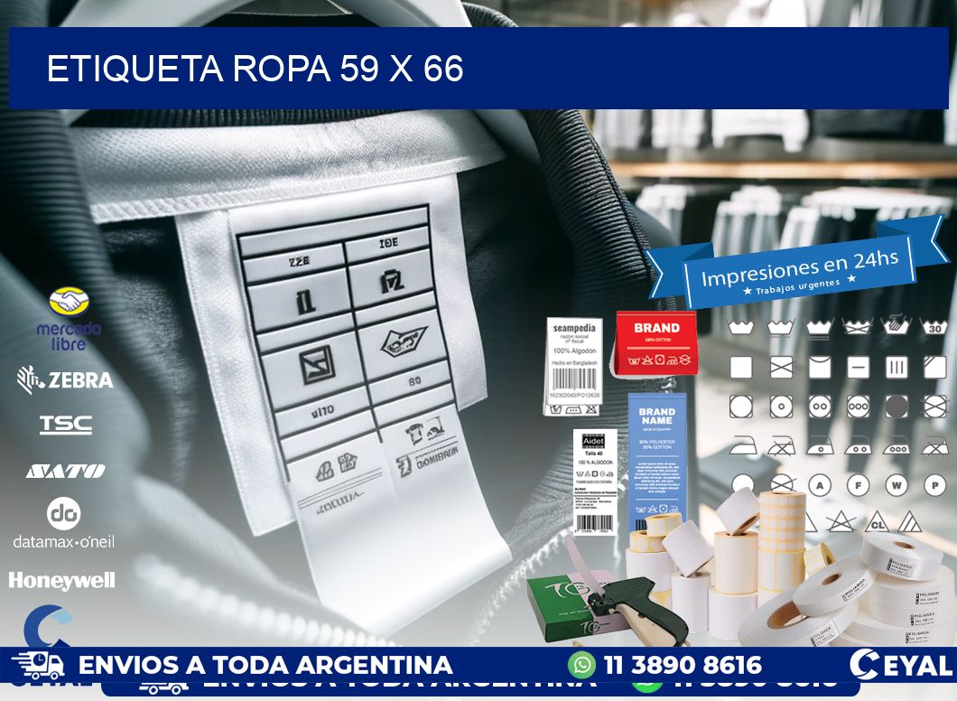 ETIQUETA ROPA 59 x 66