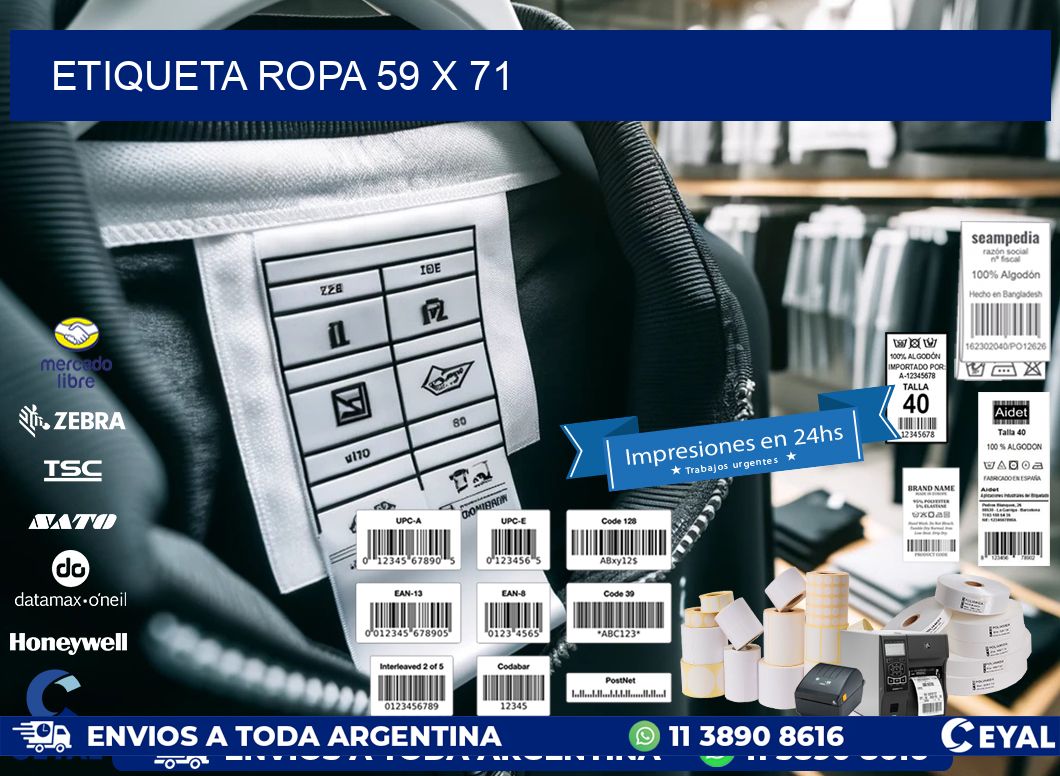 ETIQUETA ROPA 59 x 71