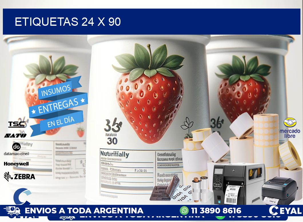 ETIQUETAS 24 x 90