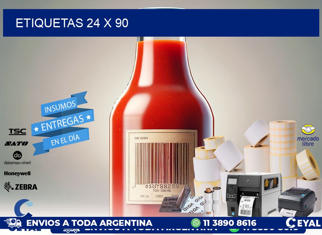 ETIQUETAS 24 x 90