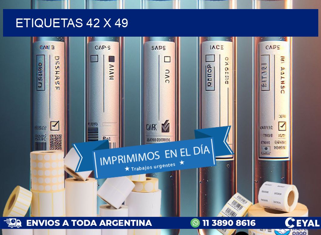 ETIQUETAS 42 x 49