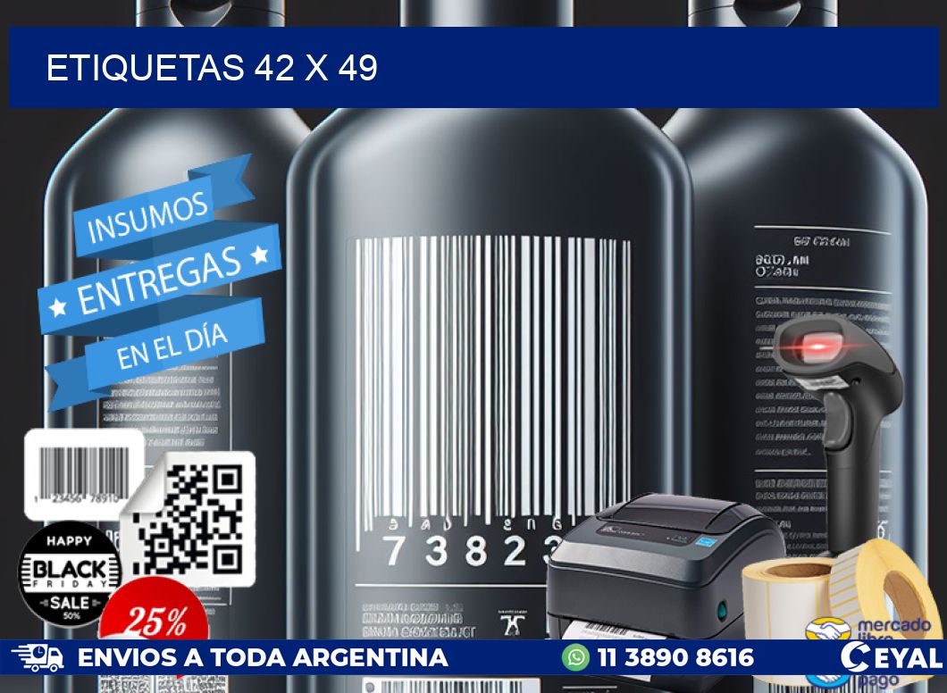 ETIQUETAS 42 x 49